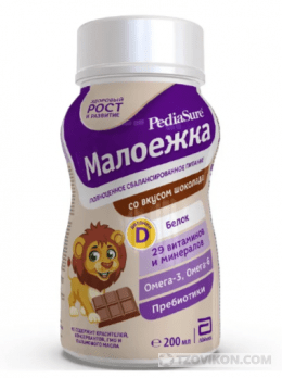 
                            Детское питание PediaSure «Малоежка» со вкусом шоколада
                         - отзывы